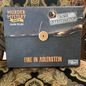 Murder mystery party- Fire in Adlerstein